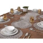 Amerikan Servis Supla Ve Runner Seti 6 Kişilik