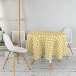 Yuvarlak Masa Örtüsü Dijital Baskılı