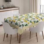 Tek Masa Örtüsü Dijital Baskılı