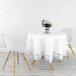 Yuvarlak Masa Örtüsü Dijital Baskılı