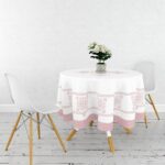 Yuvarlak Masa Örtüsü Dijital Baskılı