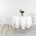 Yuvarlak Masa Örtüsü Dijital Baskılı