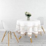 Yuvarlak Masa Örtüsü Dijital Baskılı