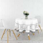 Yuvarlak Masa Örtüsü Dijital Baskılı