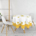 Yuvarlak Masa Örtüsü Dijital Baskılı