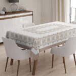 Yuvarlak Masa Örtüsü Dijital Baskılı