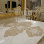 Salon Takımı, Yatak Odası 3 Parça Sehpa Örtüsü, Masa Örtüsü 3 Parça Oda Takımı