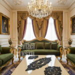 Salon Takımı, Yatak Odası 3 Parça Sehpa Örtüsü, Masa Örtüsü 3 Parça Oda Takımı