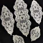 Salon Takımı 5 Parça Dantelli Masa Örtüsü Runner Seti Gül - Kapuçino Renk