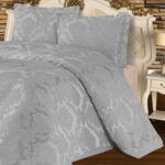 Pike Takımı Çift Kişilik Jakarlı - Hercai Gri