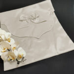 İncili Zarf Bohça Özel Krem