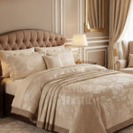 Berfin Çift Kişilik Pike Takımı - Kapuçino