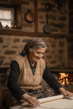 Çeyizlik Yelek, Düğmeli Anne Yeleği, Simli Yelek, Hediyelik Yelek, Gelin Simli Cepli Yelek Kapuçino