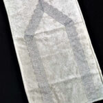 Seccade, Kadife Tek Seccade Fransız Dantelli - Gri