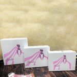 Gelin Bohçası, Gelin Nişan Bohçası, Gelin Kolisi 3lü, Gelin Kolisi ve Lif, Halkalı Çeyizlik Lif