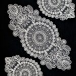 Salon Takımı, Yatak Odası 3 Parça Sehpa Örtüsü, Masa Örtüsü 3 Parça Oda Takımı Ekru