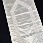 Seccade, Kadife Tek Seccade Fransız Dantelli - Krem