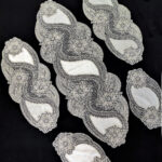 Salon Takımı, Yatak Odası 5 Parça Takım Masa Örtüsü Krem