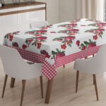 Tek Masa Örtüsü Dijital Baskılı