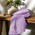 Banyo ve El Havlusu 2li Pamuk - Fuşya