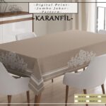 Dijital Baskılı Özel Tasarım Tek Masa Örtüsü 160x220cm