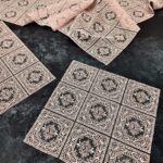 Salon Takımı 17 Parça Özel Tasarım Kare - Pudra