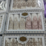 6lı Kutulu Havlu Kadife (Karısık Renk Gönderilir)