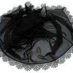 Siyah Mevlüt Örtüsü 1 Adet Makine İşi