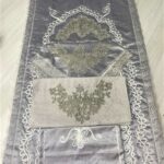 Nişan Seccade Takımı Fransız Dantelli 4 Parça Seccade Seti Söz Nişan Seti Seccade Takımı