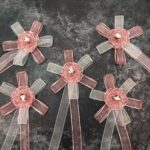 Bohça Süsü, Düğün Araba Süsü, Çeyizlik Süs, Hurç Süsü, Bohça Süsleme Süsü - 5 Adet