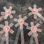 Bohça Süsü, Düğün Araba Süsü, Çeyizlik Süs, Hurç Süsü, Bohça Süsleme Süsü - 5 Adet