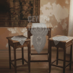 3 Parça Salon Sehpa Takımı Gri