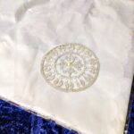 Çeyizlik Saten Bohça, Çeyizlik Nakışlı Fransız Dantel Bohça