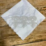 Çeyizlik Saten Bohça, Çeyizlik Nakışlı Fransız Dantel Bohça