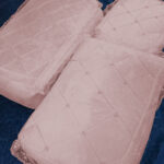 Çeyizlik Boncuk Işlemeli Kadife Nişan Hurcu 3lü Nişan Hurcu, Bohça Gelin Hurç Seti