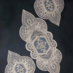 Salon Takımı, Yatak Odası 3 Parça Sehpa Örtüsü, Masa Örtüsü 3 Parça Oda Takımı - Kahve