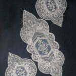 Salon Takımı, Yatak Odası 3 Parça Sehpa Örtüsü, Masa Örtüsü 3 Parça Oda Takımı - Krem