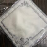 Kokteyl Peçetesi, Bardak Altlığı 6 Adet Sunum Peçetesi Gri