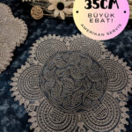 Supla, Kahve Amerikan Servis 6lı Supla, 6 Adet Supla, 6lı Tabak Altlığı