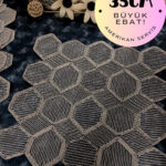 Supla, Kahve Amerikan Servis 6lı Supla, 6 Adet Supla, 6lı Tabak Altlığı