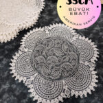 Supla, Krem Amerikan Servis 6lı Supla, 6 Adet Supla, 6lı Tabak Altlığı