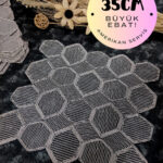 Supla, Kahve Amerikan Servis 6lı Supla, 6 Adet Supla, 6lı Tabak Altlığı