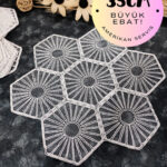 Supla, Krem Amerikan Servis 6lı Supla, 6 Adet Supla, 6lı Tabak Altlığı