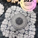 Supla, Krem Amerikan Servis 6lı Supla, 6 Adet Supla, 6lı Tabak Altlığı