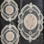 3 Parça Salon Sehpa Takımı Kadife Kapuçino