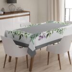 Masa Örtüsü, Dijital Baskılı Tek Masa Örtüsü, Desenli Leke Tutmaz Tek Masa Örtüsü