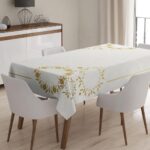 Masa Örtüsü, Dijital Baskılı Tek Masa Örtüsü, Desenli Leke Tutmaz Tek Masa Örtüsü