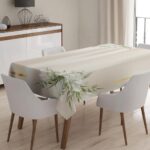 Masa Örtüsü, Dijital Baskılı Tek Masa Örtüsü, Desenli Leke Tutmaz Tek Masa Örtüsü