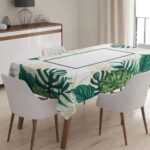 Masa Örtüsü, Dijital Baskılı Tek Masa Örtüsü, Desenli Leke Tutmaz Tek Masa Örtüsü