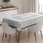 Masa Örtüsü, Dijital Baskılı Tek Masa Örtüsü, Desenli Leke Tutmaz Tek Masa Örtüsü